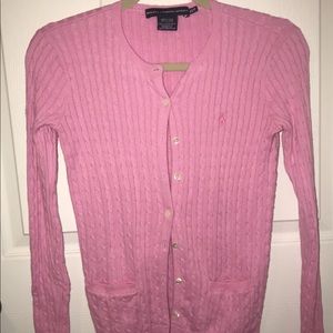 Polo button up sweater